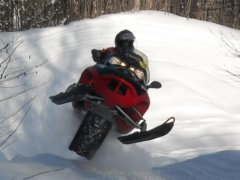 Snowmobiling @ Stillwater Reservoir, Adirondack Mountains, NY